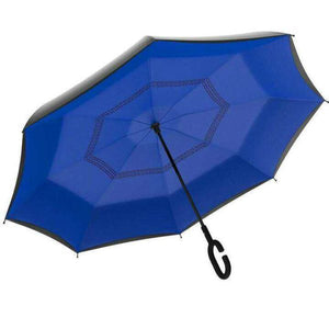 Umbrella Reverse Windproof Folding Double Layer Umbrellas Stand Inside Sunny and Rainy Men and Women