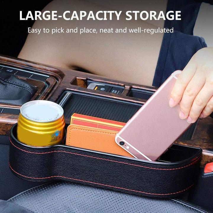 Premium Multifunctional Car Seat Storage Box Organizer【Last week Promotion】