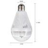 360 DEGREE PANORAMIC CAMERA LIGHT BULB