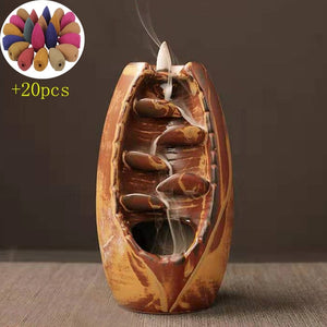 MOUNTAIN RIVER HANDICRAFT INCENSE HOLDER