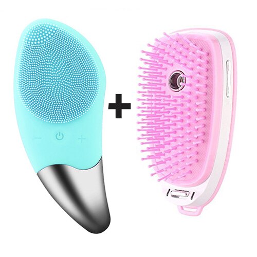 Portable Electric Hairbrush Comb Brush Styling Vibration Hair