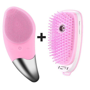 Portable Electric Hairbrush Comb Brush Styling Vibration Hair