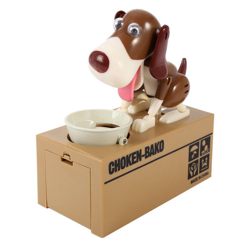 Dog Piggy Save Money Bank Dog Coin Eater