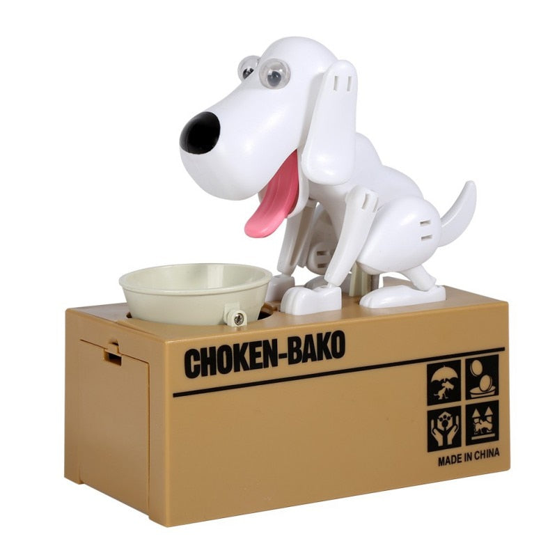 Dog Piggy Save Money Bank Dog Coin Eater