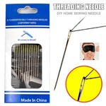 Self-threading Needles