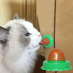 SEALEN Cat Treats Sugar Ball, Pet Cat Snacks Catnip Isinglass Candy, Solid Nutrition Gel Energy Ball Cat Toy